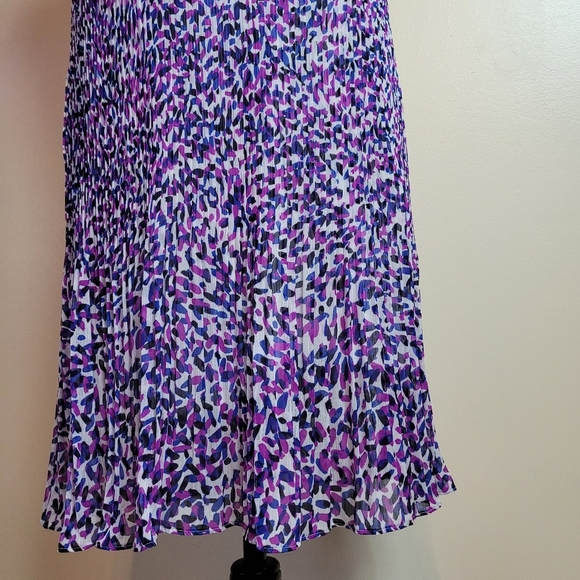 Dkny midi dress sleeveless soze 8 - Picture 4 of 12